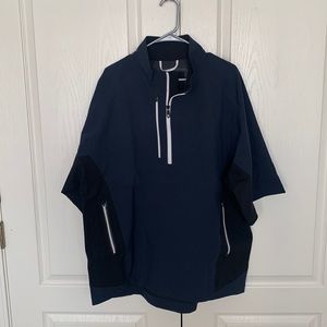 FootJoy Tour XP half sleeve, half zip pullover- XL- Navy/Black- Like New!